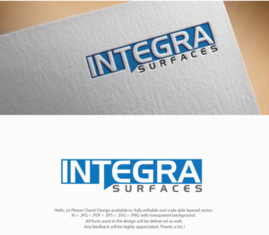 Integra Surfaces | Logo Design by juie design