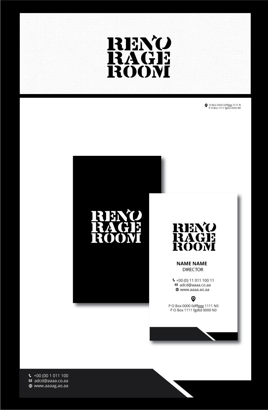 Logo Design by zebronicgraphic for Reno Rage Room | Design #18312869