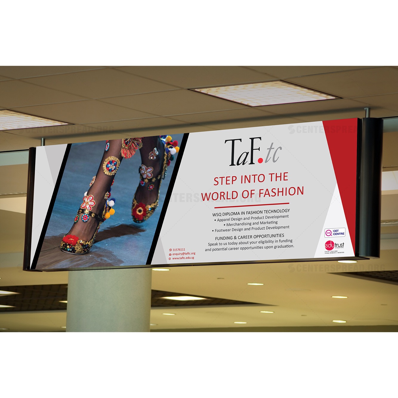 Poster Design by CENTERSPREAD for TaF.tc | Design #18328067
