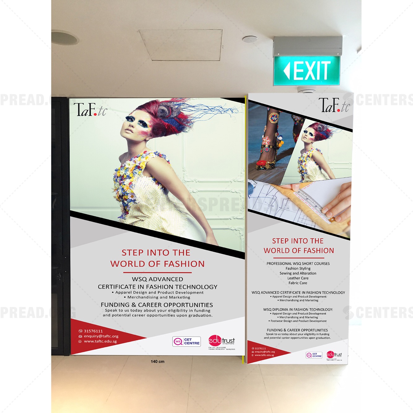 Design de Poster par CENTERSPREAD pour TaF.tc | Design #18328069