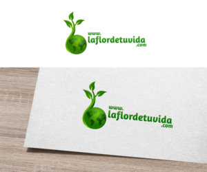 Logo Design by VGB for www.laflordetuvida.com | Design: #18412529