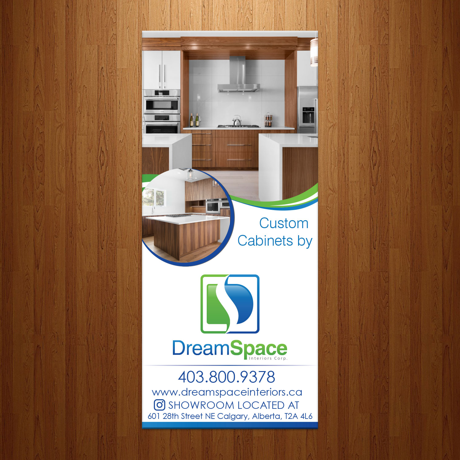 Advertisement Design by theblueart for DreamSpace Interiors Corp. | Design #18303315