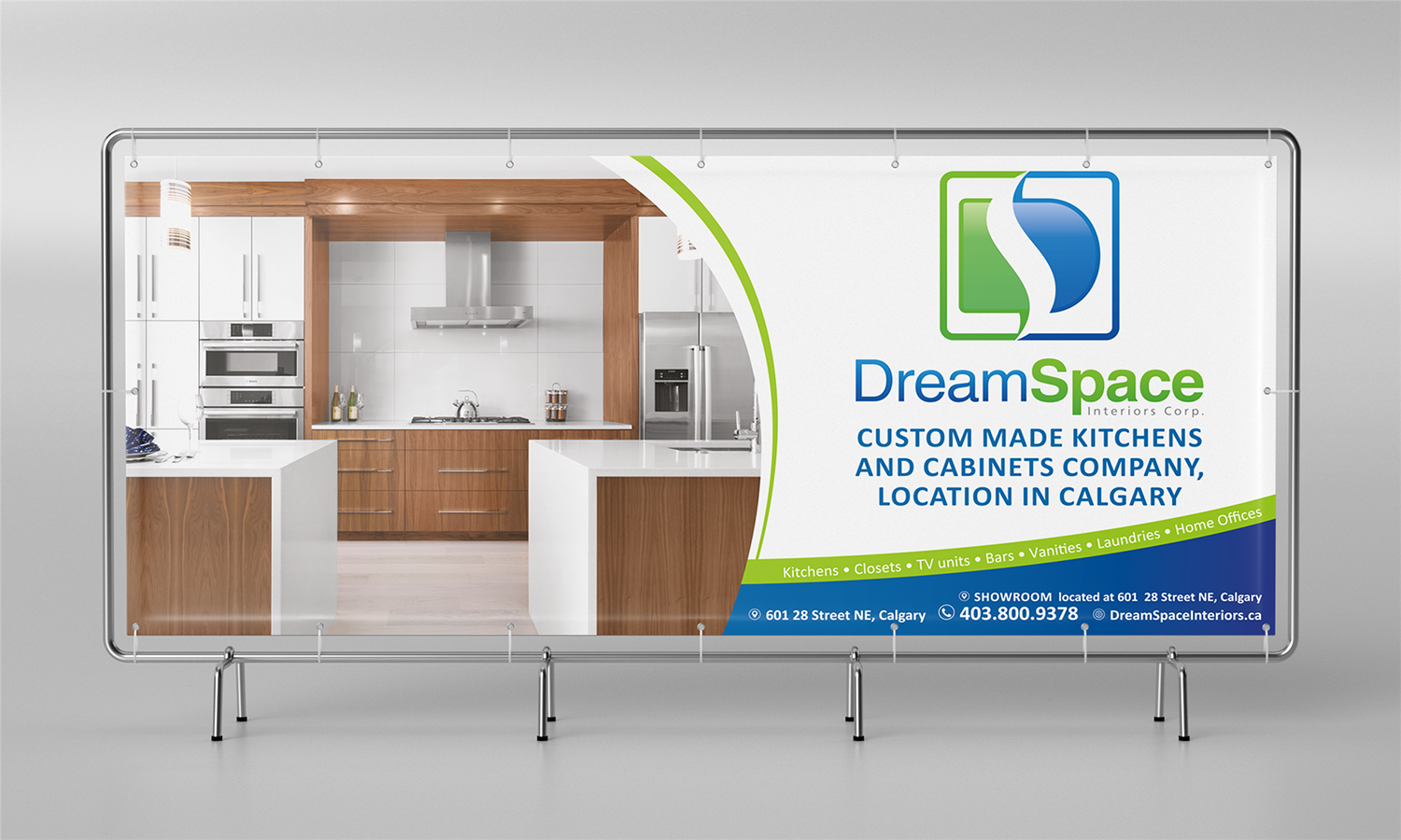 Advertisement Design by designgreen for DreamSpace Interiors Corp. | Design #18333947