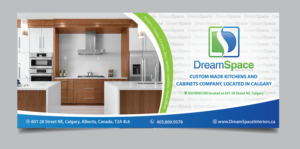 Advertisement Design by alex989 for DreamSpace Interiors Corp. | Design: #18313568