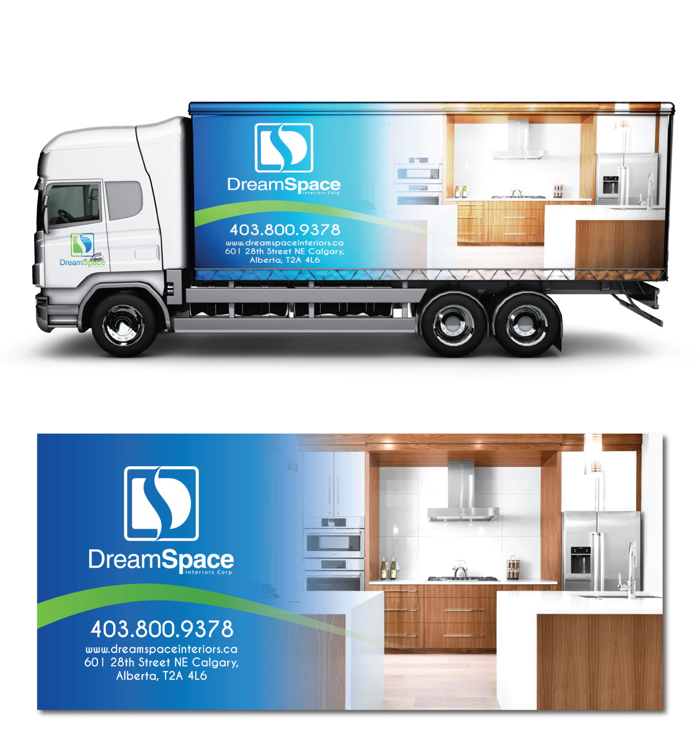 Design Publicitaire par Impressive Solutions pour DreamSpace Interiors Corp. | Design #18312332