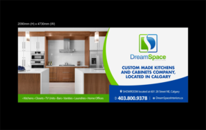 Advertisement Design by vikas naik for DreamSpace Interiors Corp. | Design: #18347067