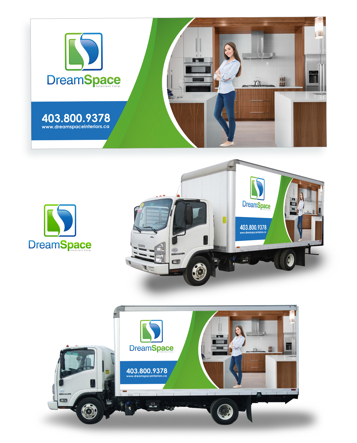 Advertisement Design by girish for DreamSpace Interiors Corp. | Design #18321390
