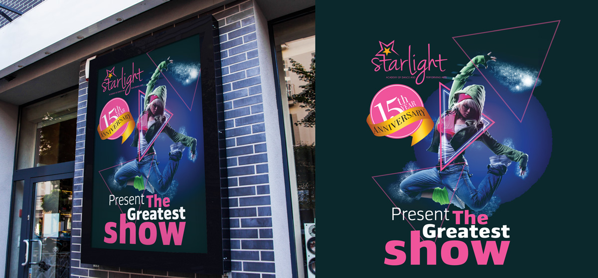 Elegant Playful Logo Design For Starlight Academy Of Dance And