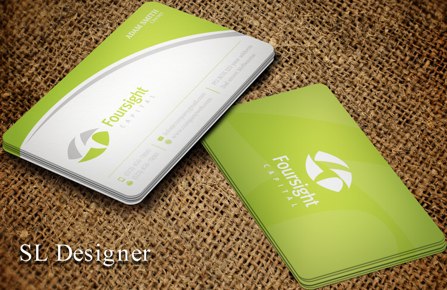 Business Card Design by SL Designer for this project | Design #18315850