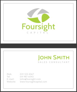 Business Card Design by Wolfine351