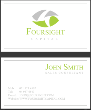 Business Card Design by Wolfine351 for this project | Design: #18331099