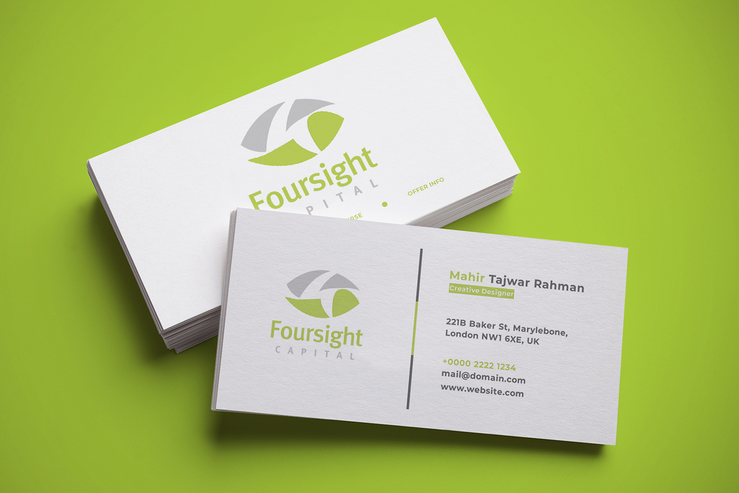 Business Card Design by iamtajwardesigns for this project | Design #18399445