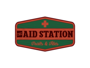 The Aid Station or The Aid Station - Trails and Ales | Diseño de Logo por brianritterdesign