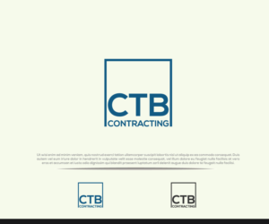 Logo Design by Niizam's for ctbcontracting | Design: #18327043