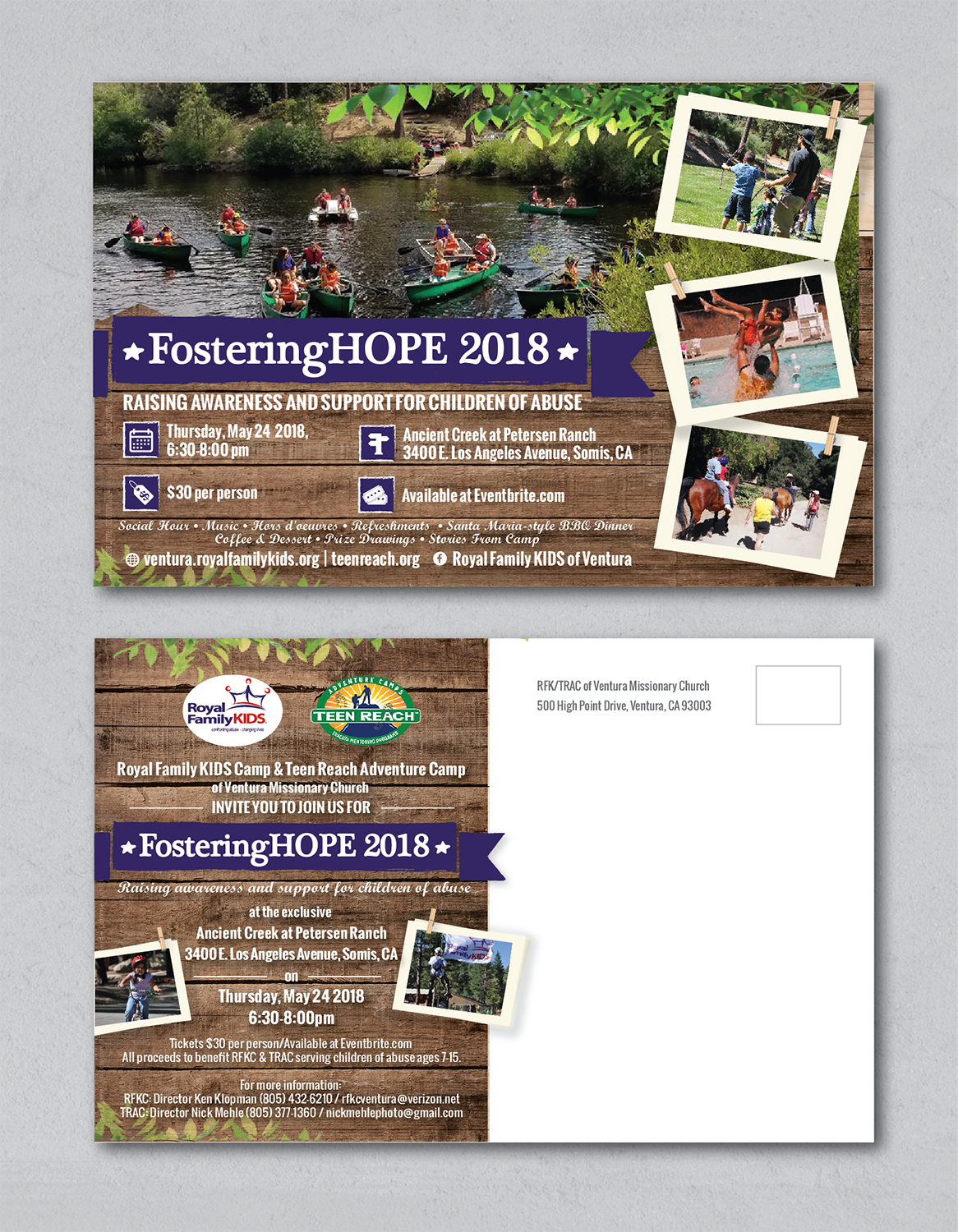Postcard Design by alex989 for this project | Design #18347314