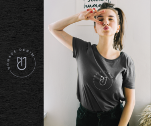 Nomade Denim | Logo Design by Vetroff