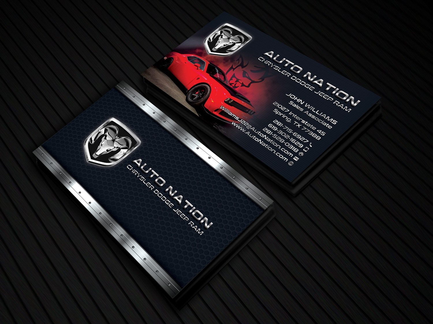 Business Card Design by Sandaruwan for AUTONATION  | Design #18314914
