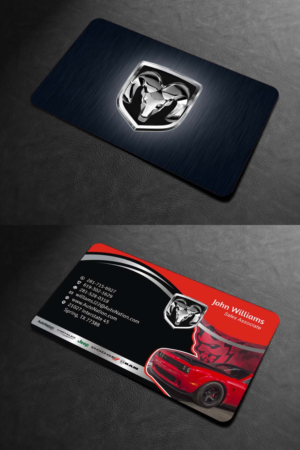 Business Card Design by INDIAN_Ashok for AUTONATION  | Design: #18309771