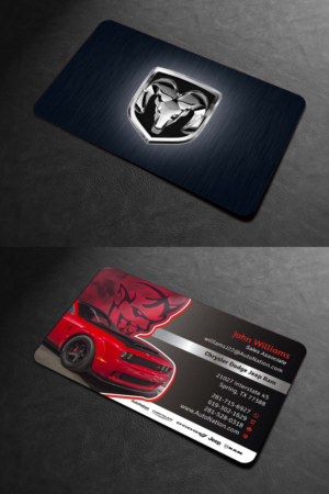 Business Card Design by INDIAN_Ashok for AUTONATION  | Design: #18309775