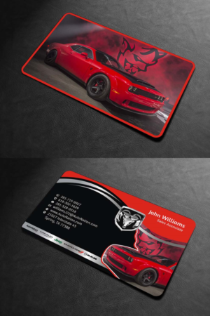 Business Card Design by INDIAN_Ashok for AUTONATION  | Design: #18309780