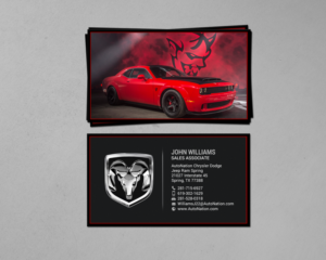 Business Card Design by chandrayaan.creative for AUTONATION  | Design: #18309667