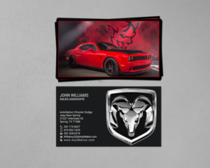 Business Card Design by chandrayaan.creative for AUTONATION  | Design: #18309670