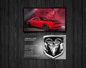 Business Card Design by chandrayaan.creative for AUTONATION  | Design: #18309671