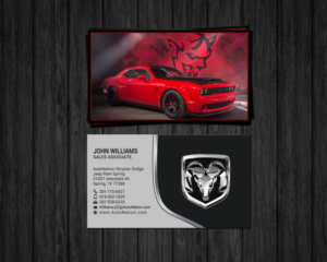 Business Card Design by chandrayaan.creative for AUTONATION  | Design: #18309672