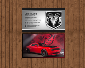 Business Card Design by chandrayaan.creative for AUTONATION  | Design: #18311682