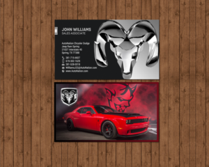 Business Card Design by chandrayaan.creative for AUTONATION  | Design: #18311683