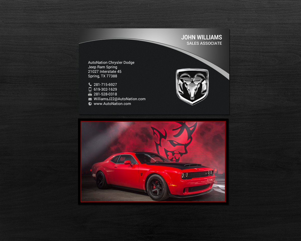 Business Card Design by chandrayaan.creative for AUTONATION  | Design #18311686