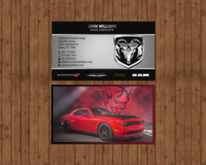 Business Card Design by chandrayaan.creative for AUTONATION  | Design: #18322744