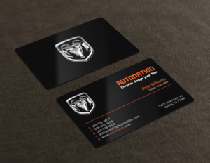 Business Card Design by Tripti Ranjan Gain for AUTONATION  | Design: #18311903