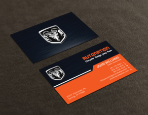 Business Card Design by Tripti Ranjan Gain for AUTONATION  | Design: #18311906