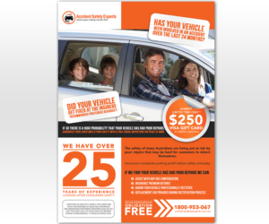 Accident Safety Experts new flyer A4 size | Flyer-Design von Luniere Designs
