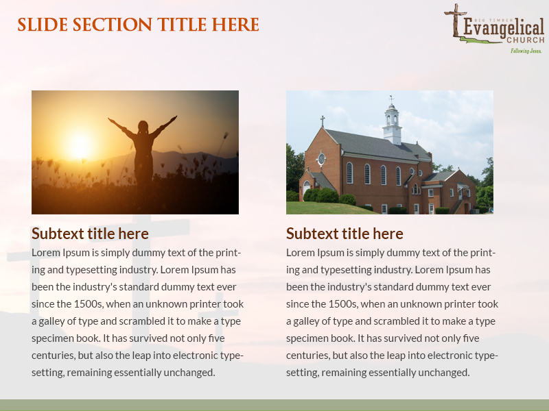 PowerPoint Design by Best Design Hub for Big Timber Evangelical Church | Design #18316725