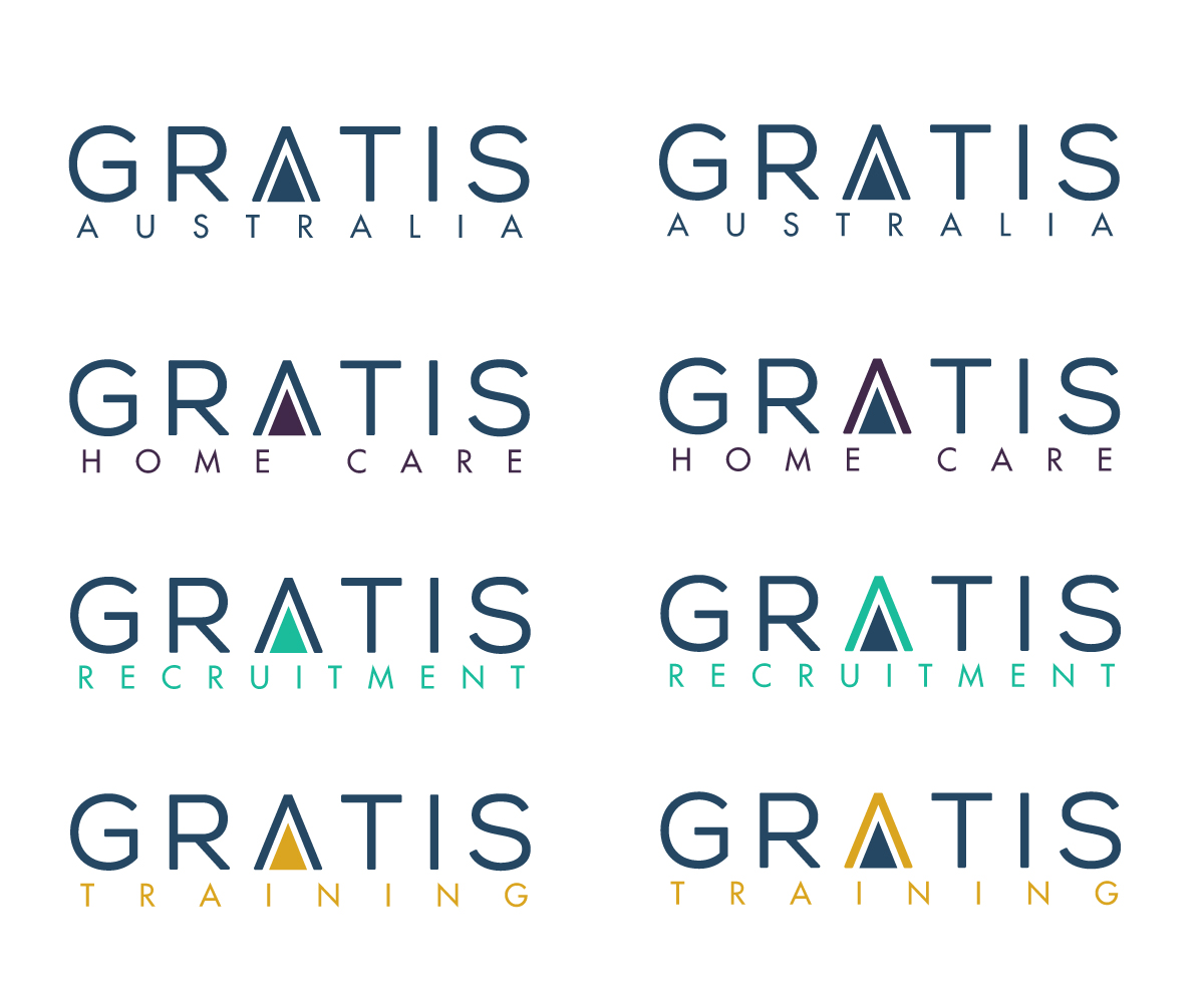 Logo Design by Alien Cookie for Gratis Recruitment | Design #18601693