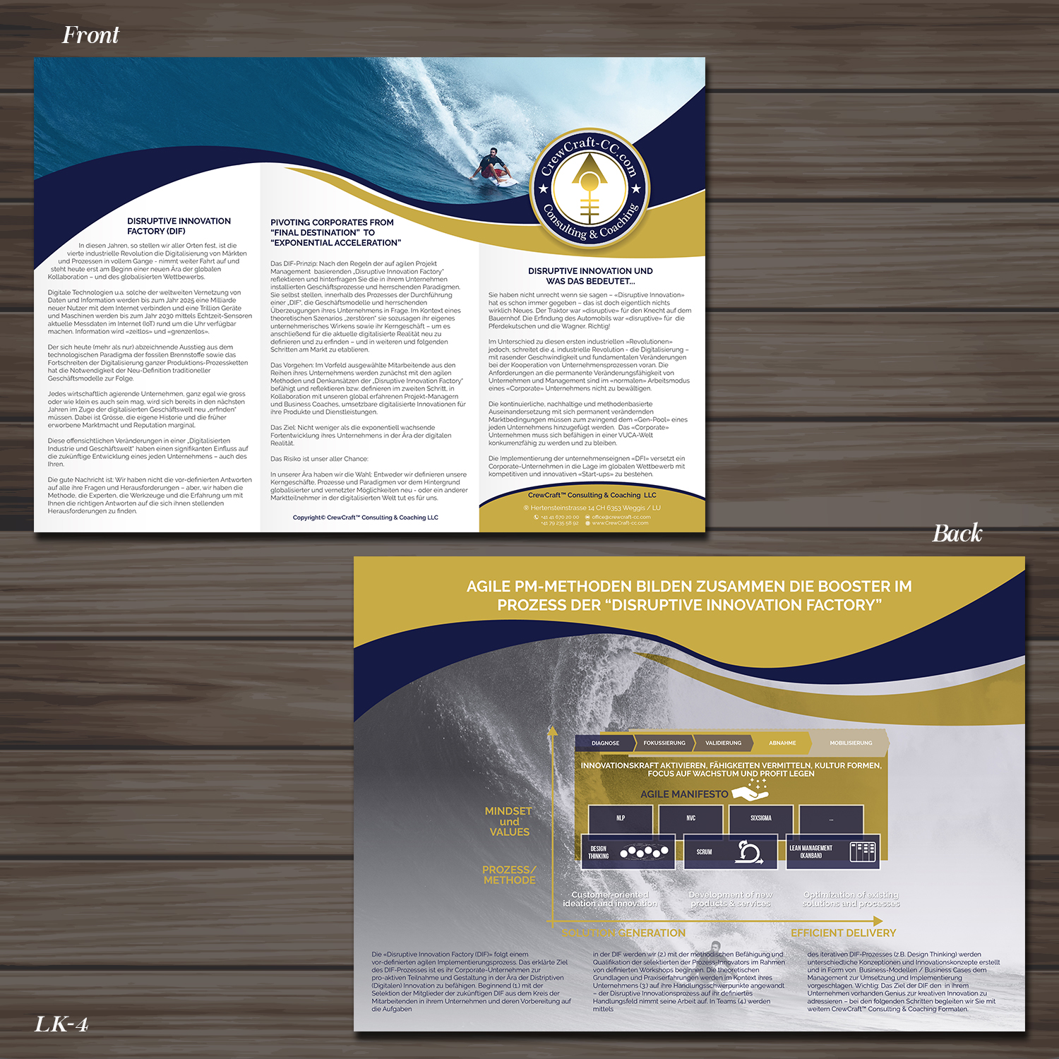 Flyer Design by Designanddevelopment for Crewcrafter GmbH | Design: #18335901