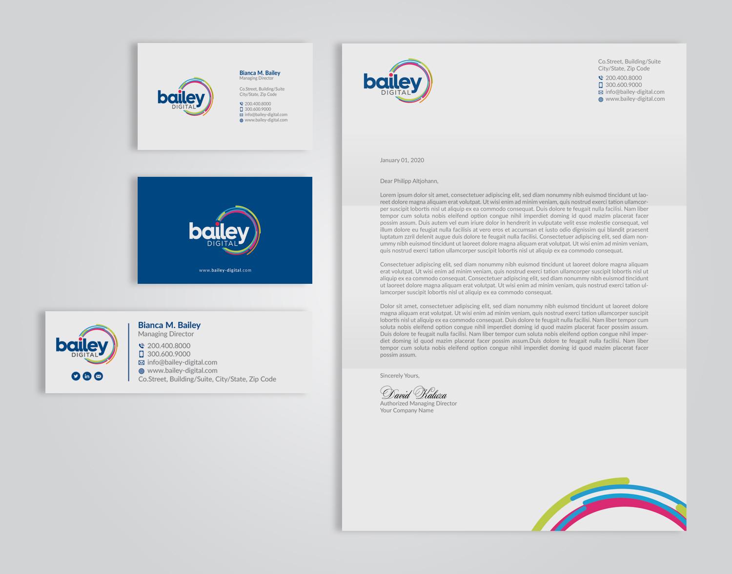 Stationery Design by OxonoArt for JUNGLE GROUP PTY LTD | Design #18359575
