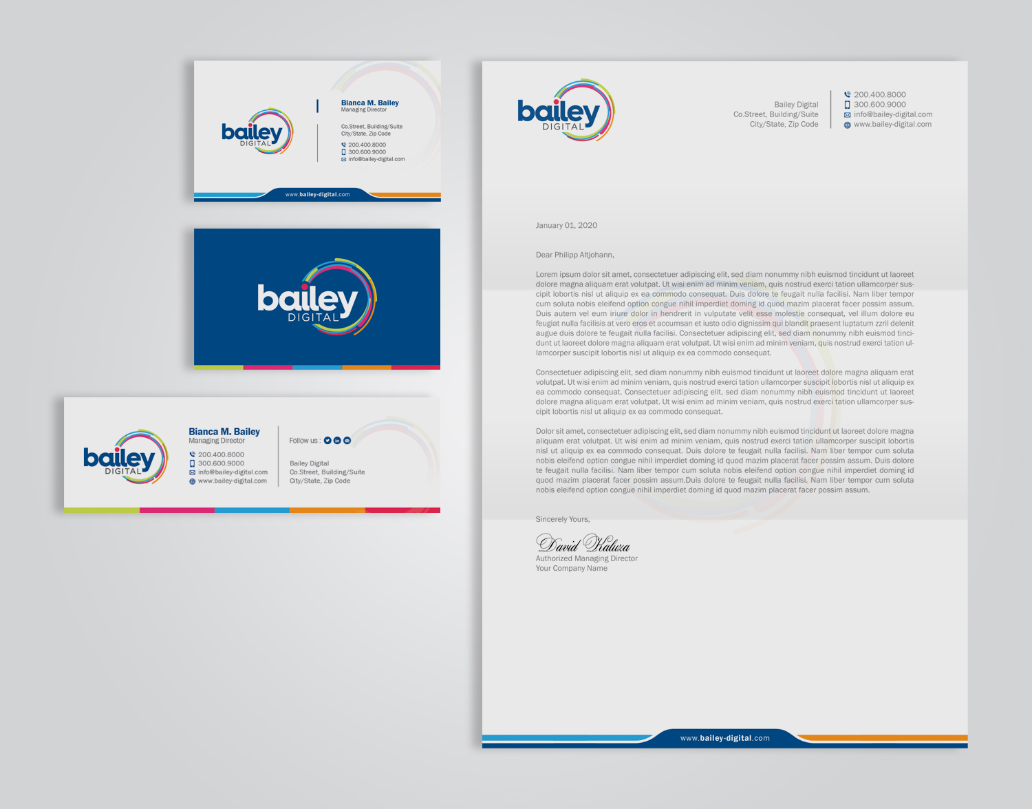 Stationery Design by OxonoArt for JUNGLE GROUP PTY LTD | Design #18364194