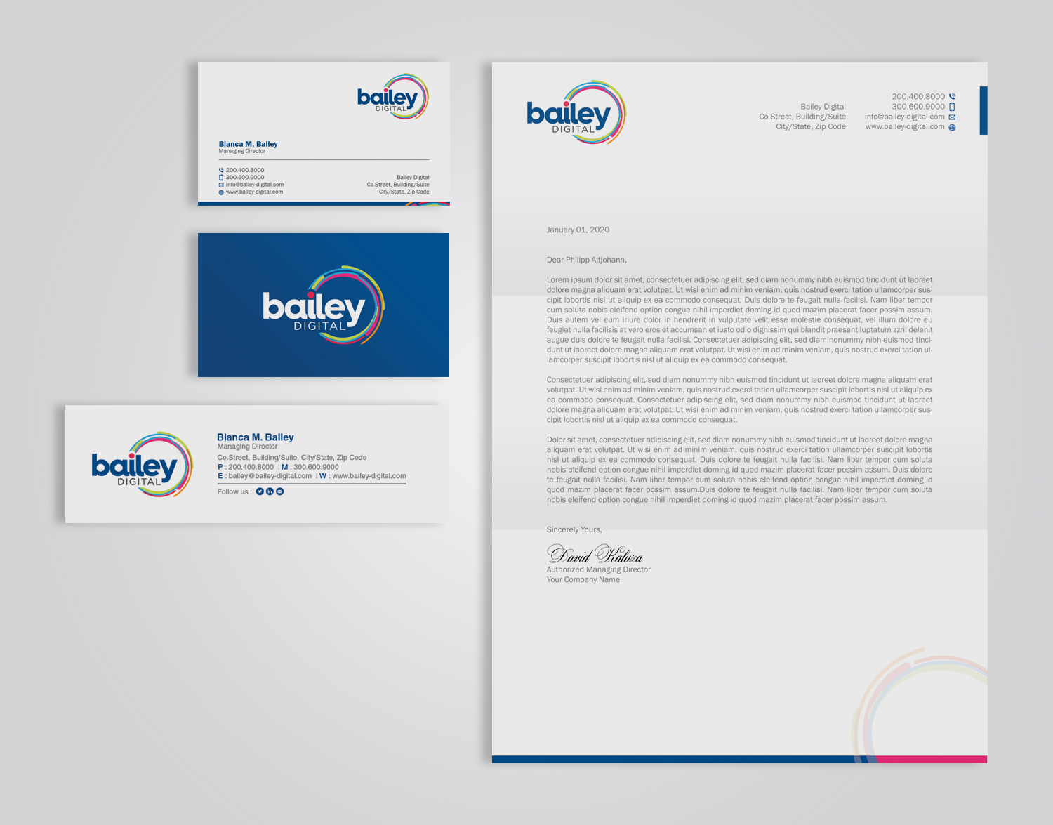 Stationery Design by OxonoArt for JUNGLE GROUP PTY LTD | Design #18364307