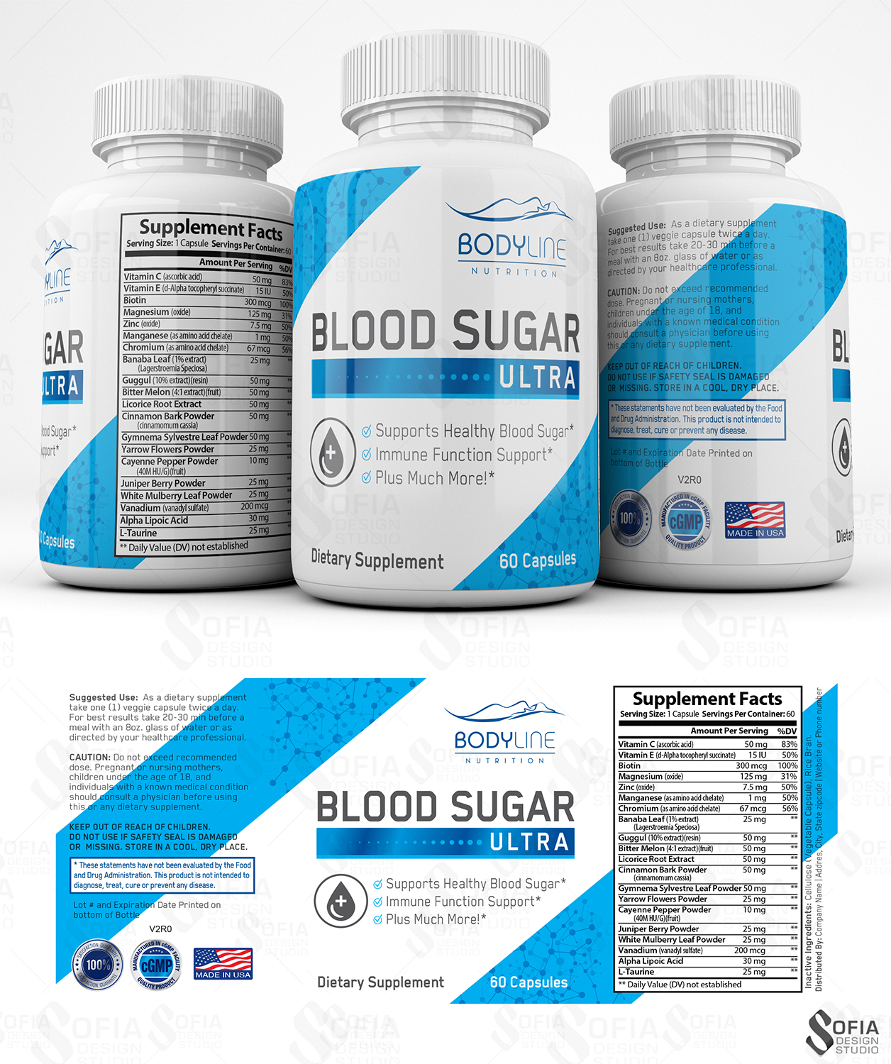 Graphic Design by SofiaDesignStudio for Bodyline Enterprises LLC | Design #18324686