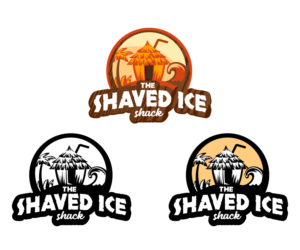 Logo Design by VGB for The Shaved Ice Shack | Design: #18339046