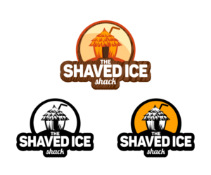 Logo Design by VGB for The Shaved Ice Shack | Design: #18339056