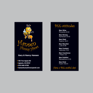 Business Card Design by SoraZG