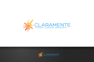 Claramente  (also one version with slogan:)  Claramente    Claridad. Conexión. Crecimiento | Logo-Design von jaime.sp
