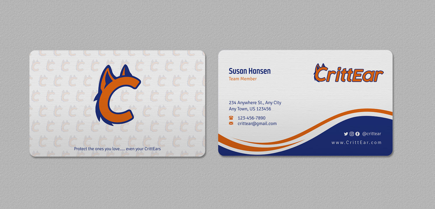Business Card Design by INDIAN_Ashok for Susan Hansen | Design #18320069