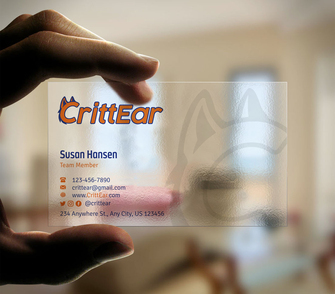 Business Card Design by INDIAN_Ashok for Susan Hansen | Design #18320078