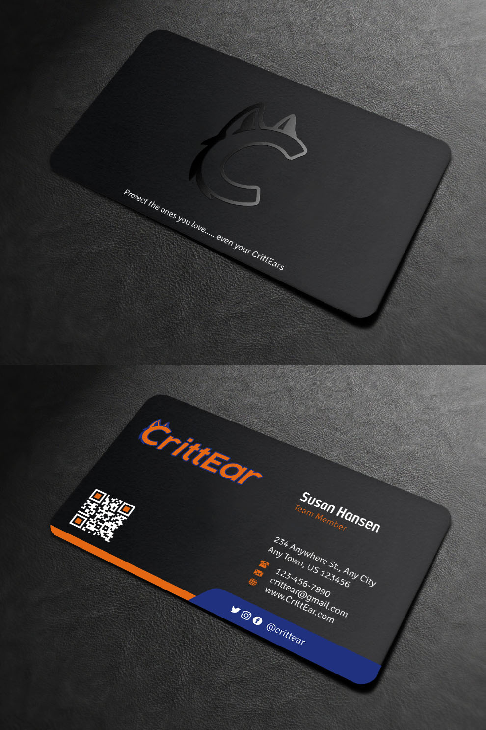 Business Card Design by INDIAN_Ashok for Susan Hansen | Design #18320089