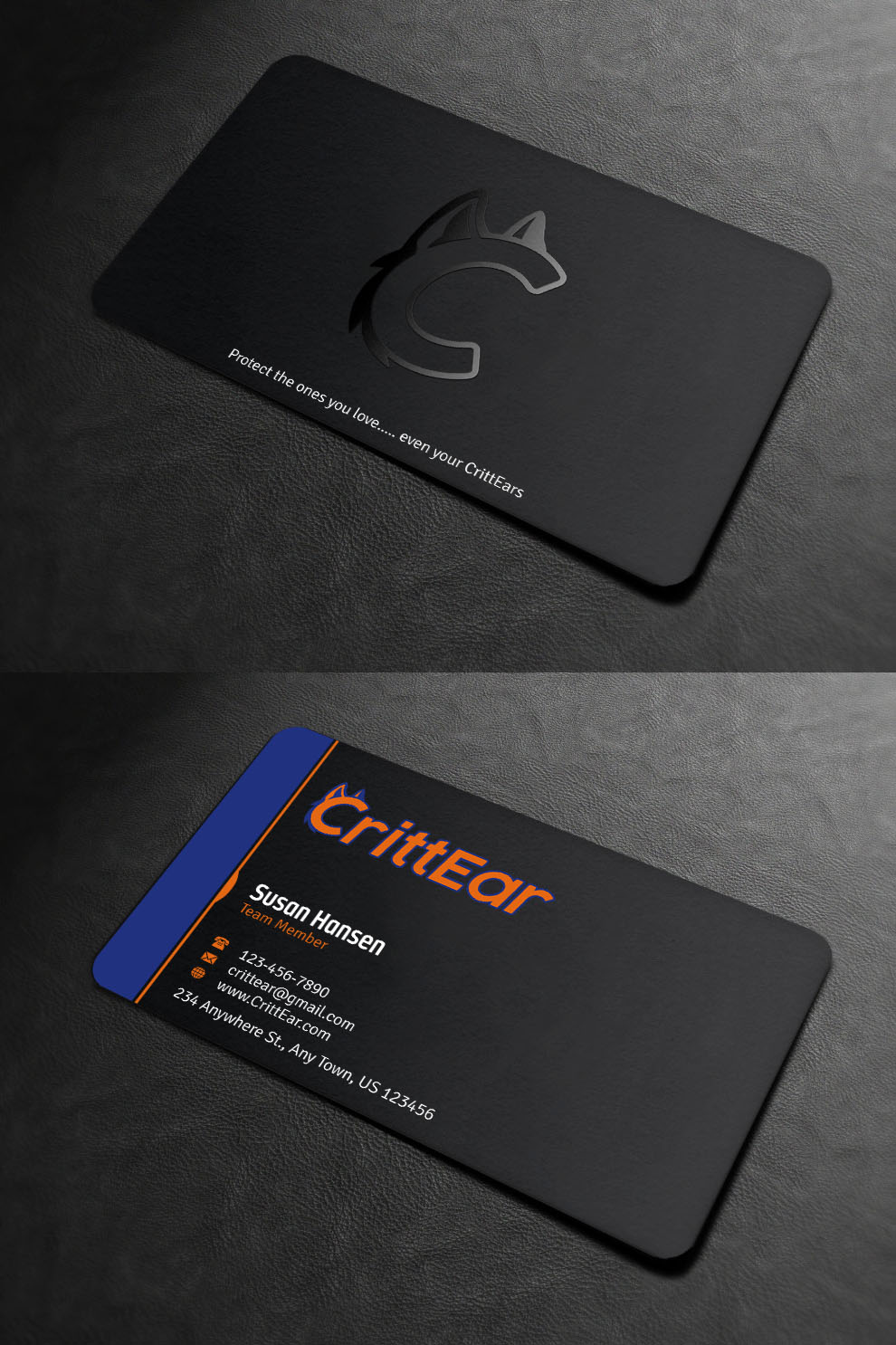 Business Card Design by INDIAN_Ashok for Susan Hansen | Design #18320090